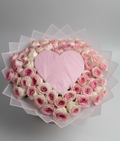 50 natural roses