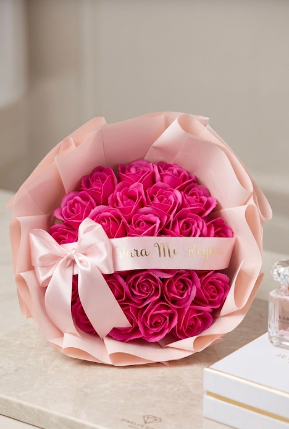 25 artificial roses